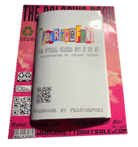 the coloring book with a qr code on the cover