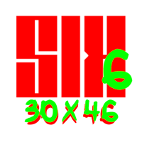 a green and red logo with the word ix on it